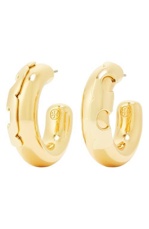 Tory Burch Kira Essential Hoop Earrings Product Image