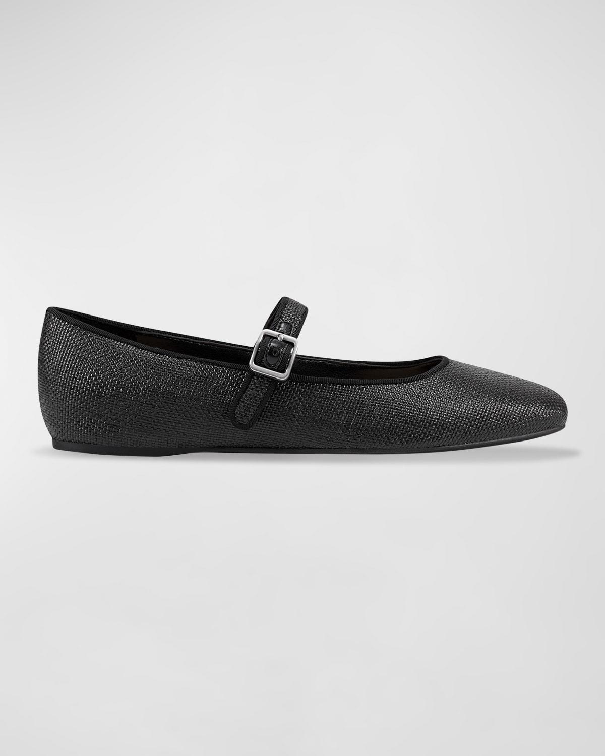 Miu Miu Lea Logo Ballerina Flat Product Image