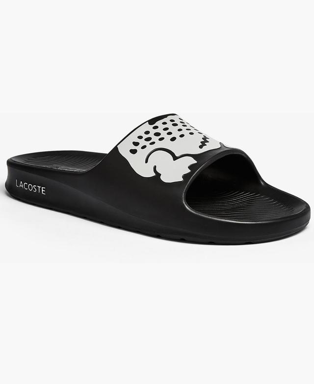 Lacoste Mens Croco 2.0 Slide Sandals - Black/ Product Image