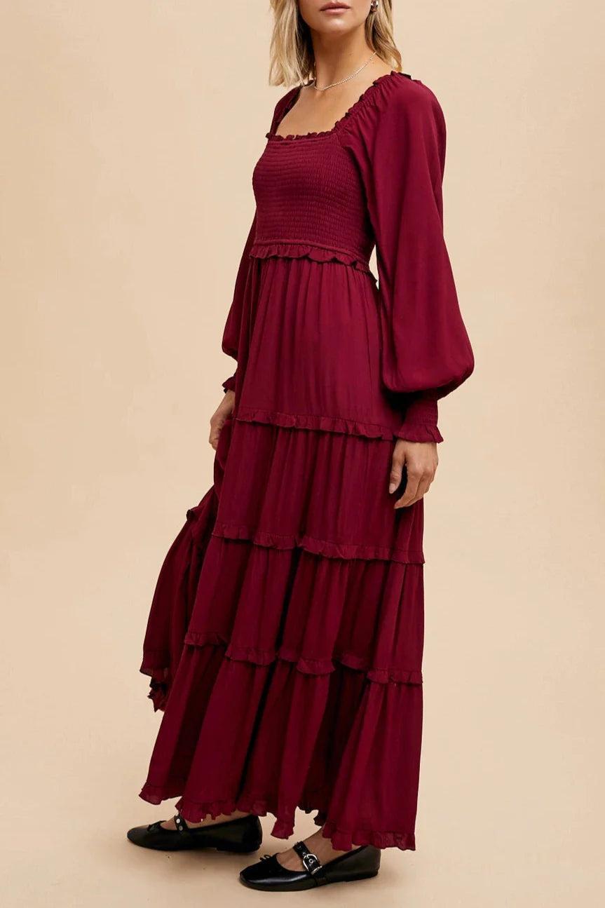 Merlot Peasant Maxi Product Image