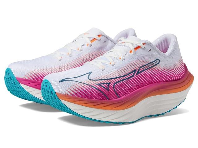 Mizuno Wave Rebellion Pro Silver) Women's Shoes Product Image