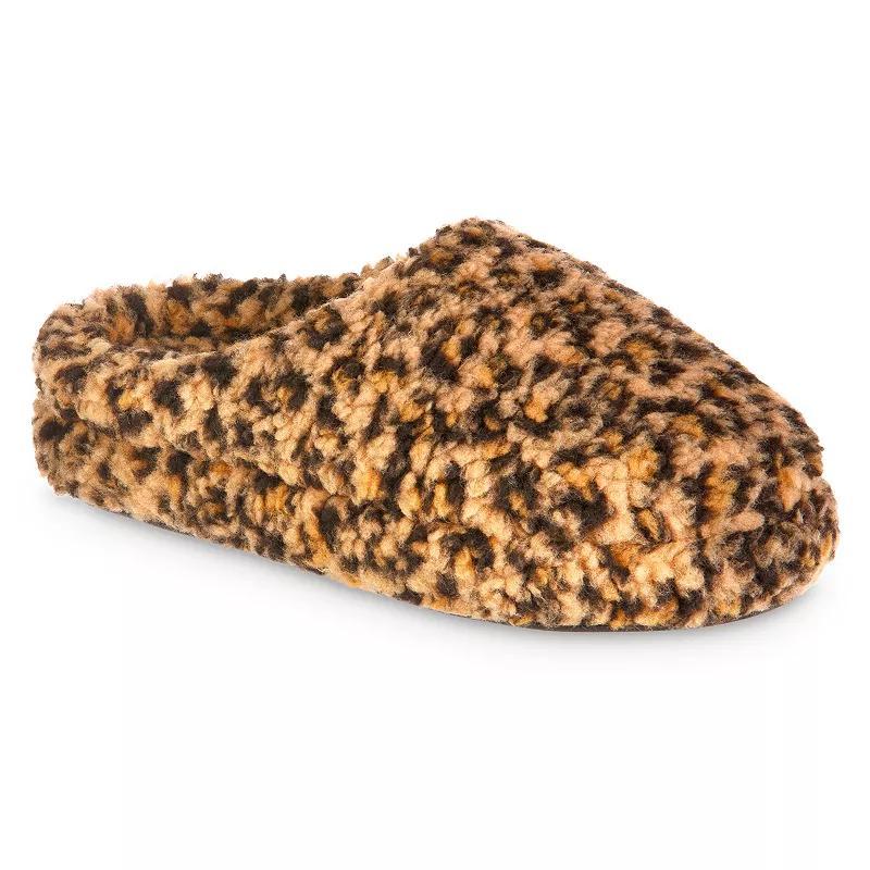 Isotoner Womens Margo Spa Hoodback Slippers - Light XL Product Image