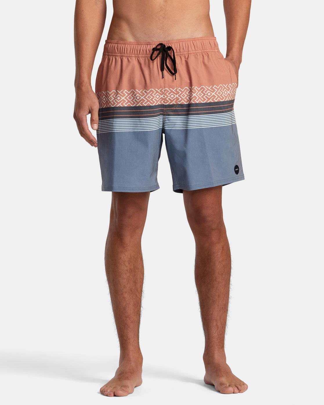 Atlas Elastic Waist Boardshorts 17" - Adobe Product Image