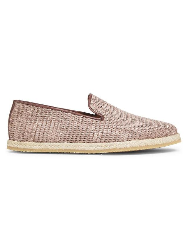 Mens Lido Raffia Loafers Product Image