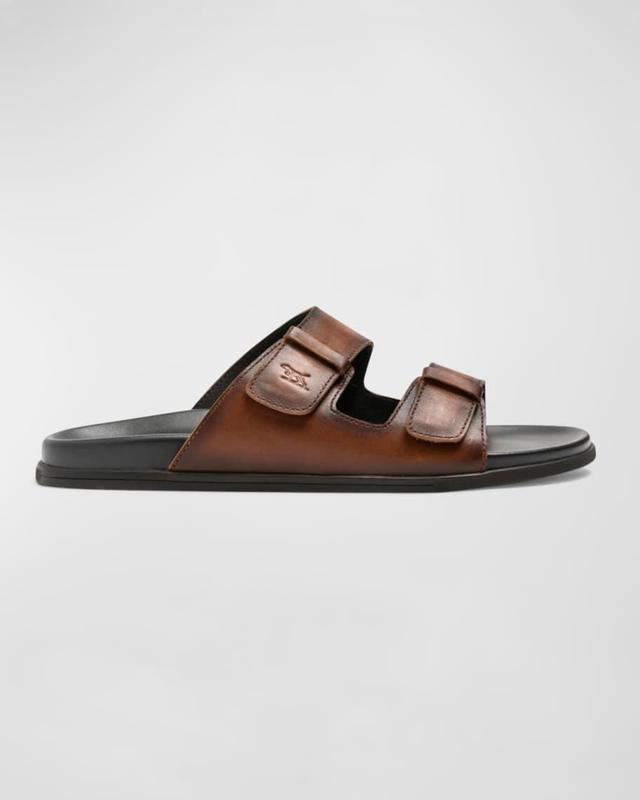 Men's Kendrick Place Leather Slide Sandals Product Image