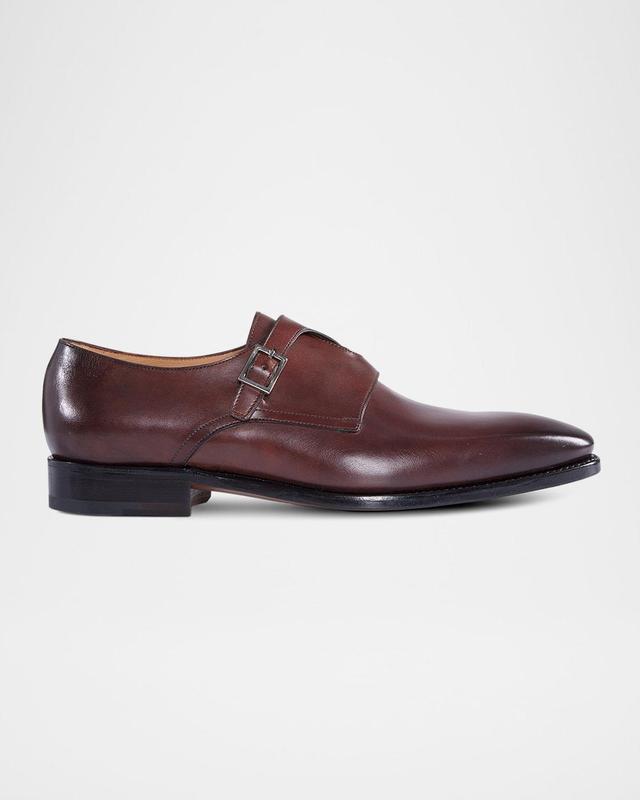 Mens Samson Leather Monk Strap Loafers Product Image