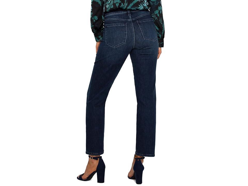 Liverpool Los Angeles Petite Gia Glider Pull On Slim Mid Rise Stretch Denim (Warner Lake) Women's Jeans Product Image