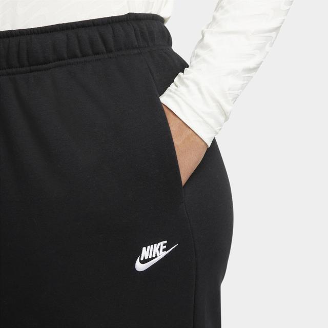 Plus Size Nike Sportswear Club Fleece Sweatpants, Womens Grey Product Image