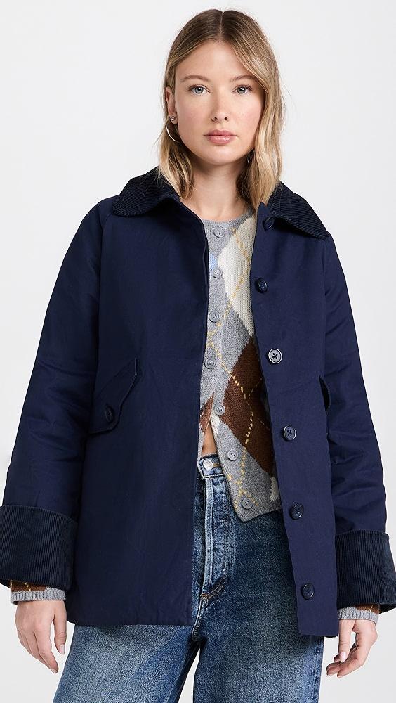 ALIGNE Betty Reversible Wax Coat | Shopbop Product Image