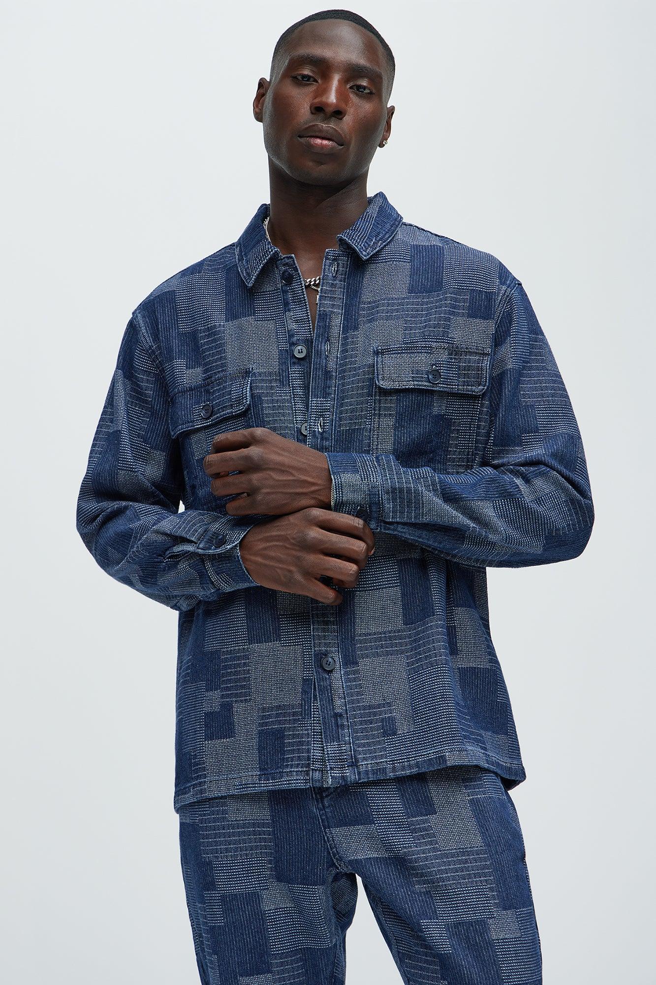 Stockton Denim Button Up Shirt - Indigo Product Image