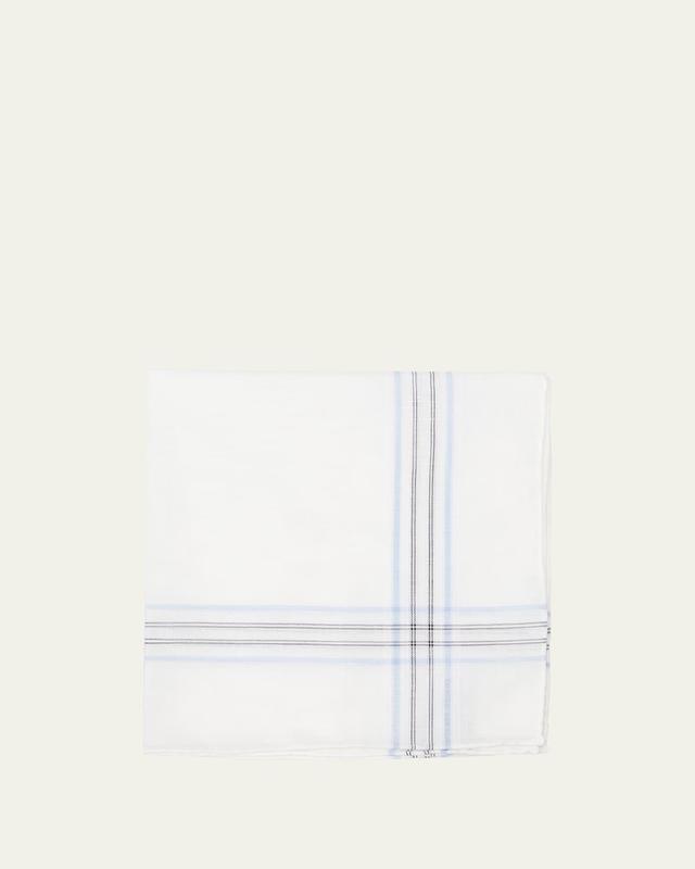 Mens Plaid Stripe Handkerchief Product Image