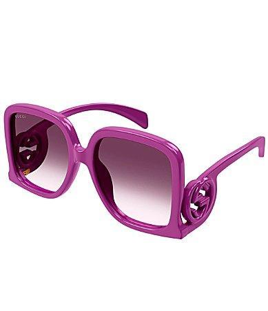 Womens Chaise Lounge 58MM Rectangular Sunglasses Product Image