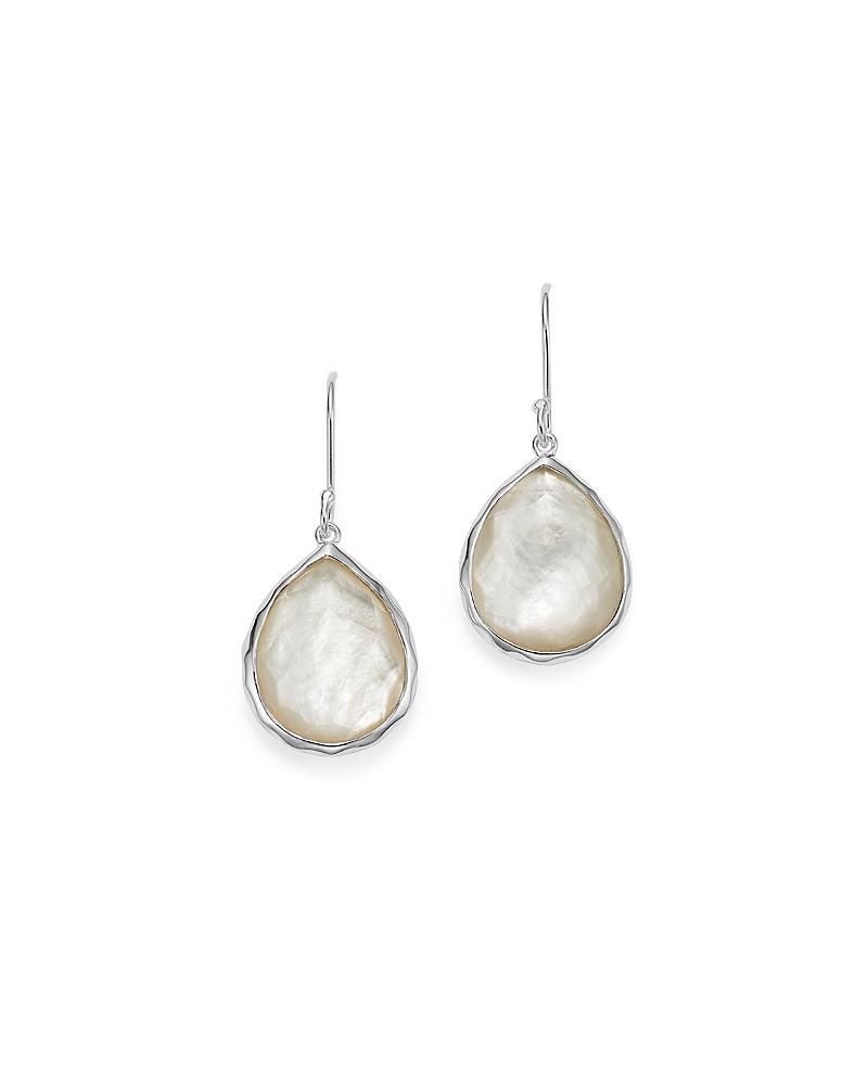 Rock Candy Small Sterling Silver & Doublet Teardrop Earrings Product Image