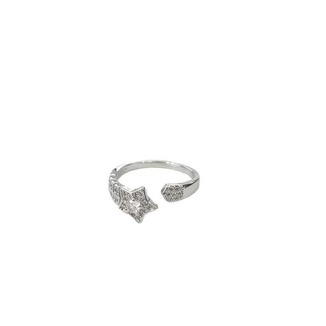 CZ Star Open Ring Product Image