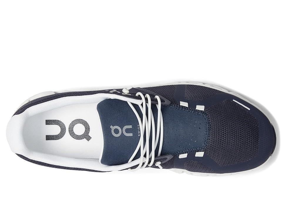 On Men's Cloud 5 (Midnight/White) Men's Shoes Product Image