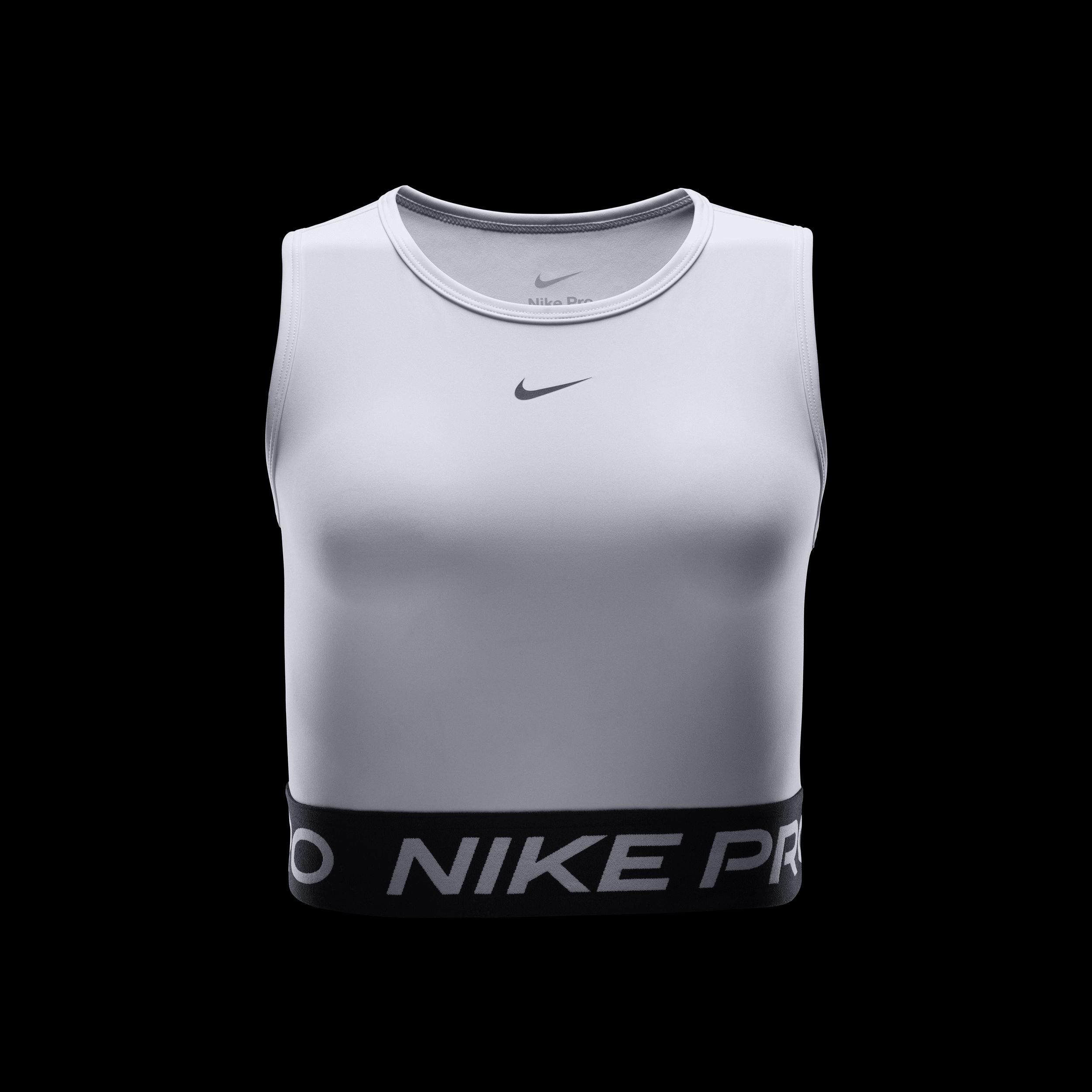 Women's Nike Pro Dri-FIT Cropped Tank Top Product Image