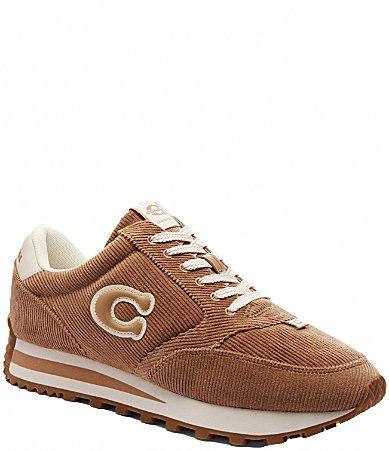 COACH Corduroy Runner Sneaker Men's Shoes Product Image