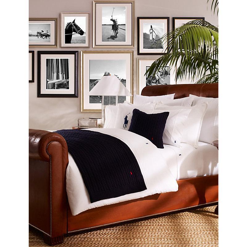 POLO RALPH LAUREN White Player Duvet Cover Super King Product Image