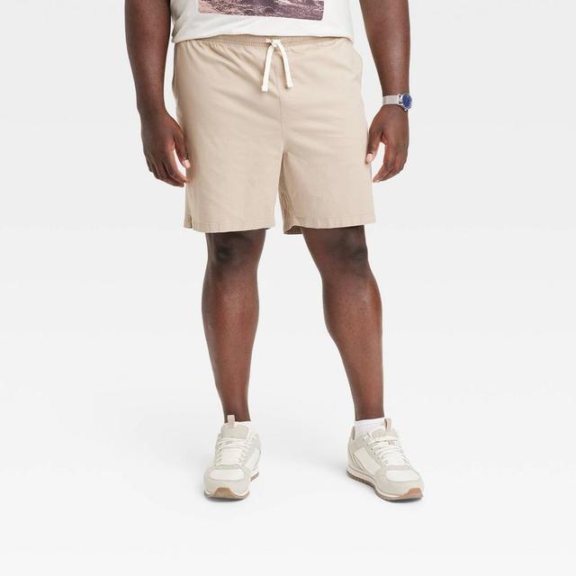 Mens Big & Tall 7 Everyday Pull-On Shorts - Goodfellow & Co Product Image