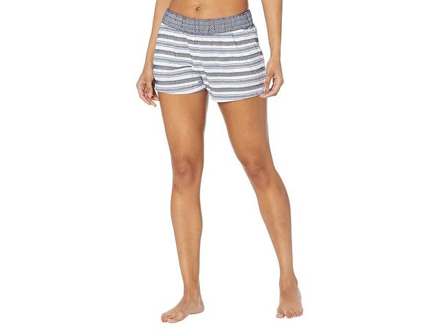 Southern Tide Brina Cabana Shorts (Deep Sea) Women's Clothing Product Image