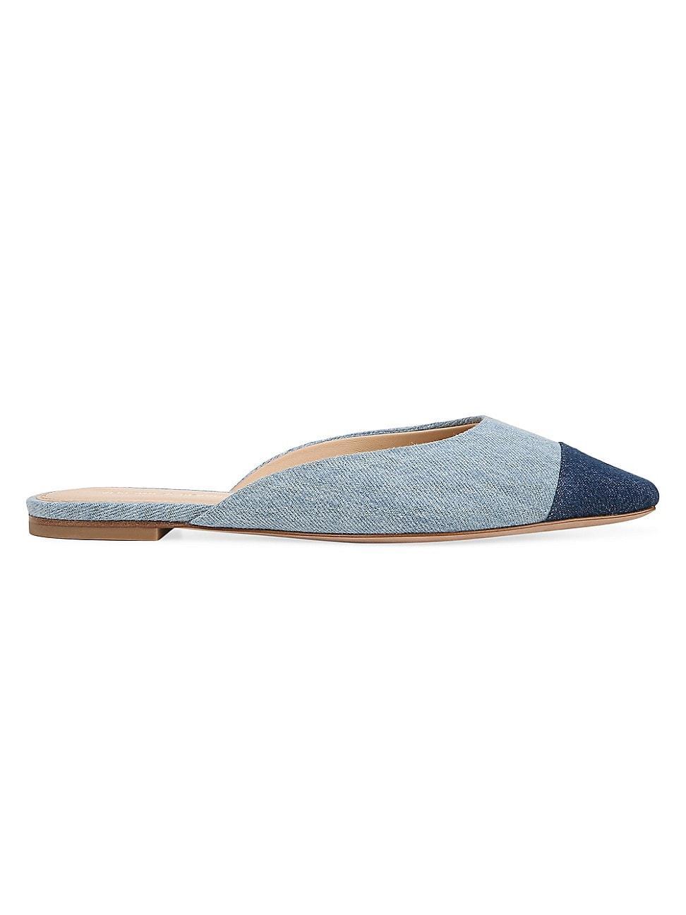 Womens Carlotta Denim Mules Product Image