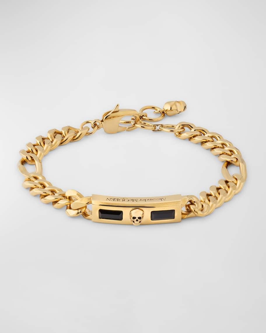 Mens Twin Jewel Chain Bracelet Product Image