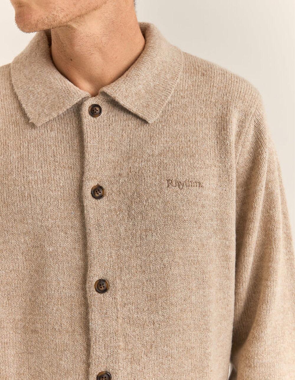 RHYTHM Mohair Mens Button Up Shirt Product Image