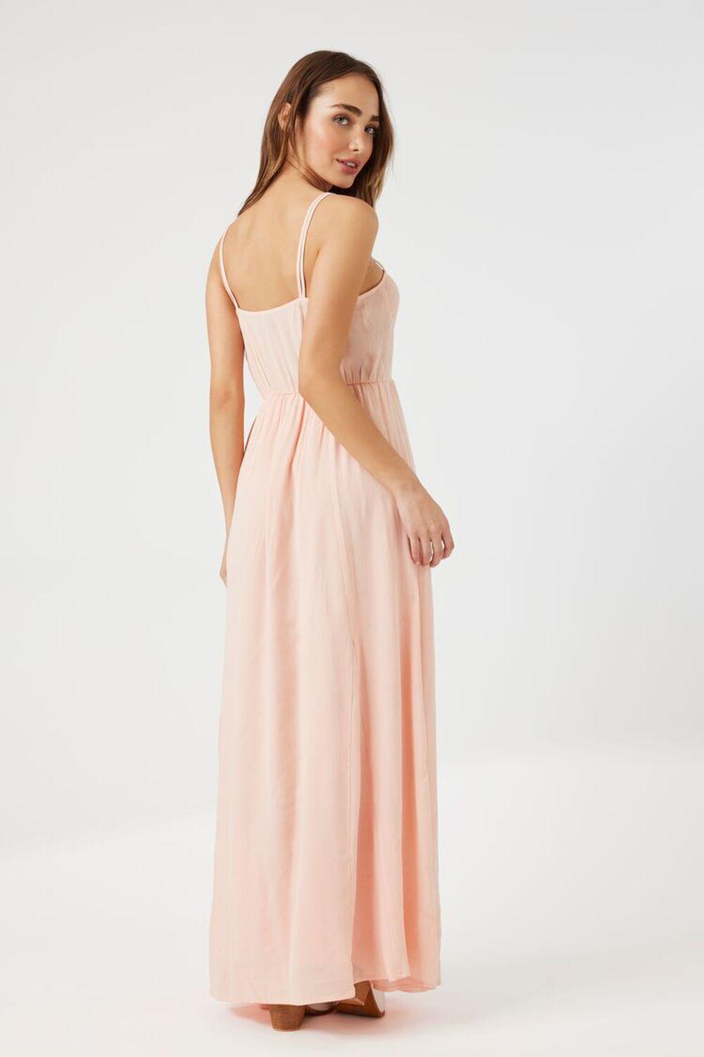 Tie-Strap Gauze Maxi Dress | Forever 21 Product Image