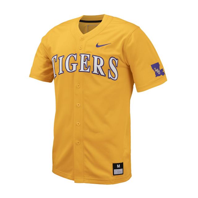 LSU Nike Men's College Replica Baseball Jersey Product Image