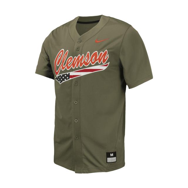 Clemson Nike Men's College Replica Baseball Jersey Product Image