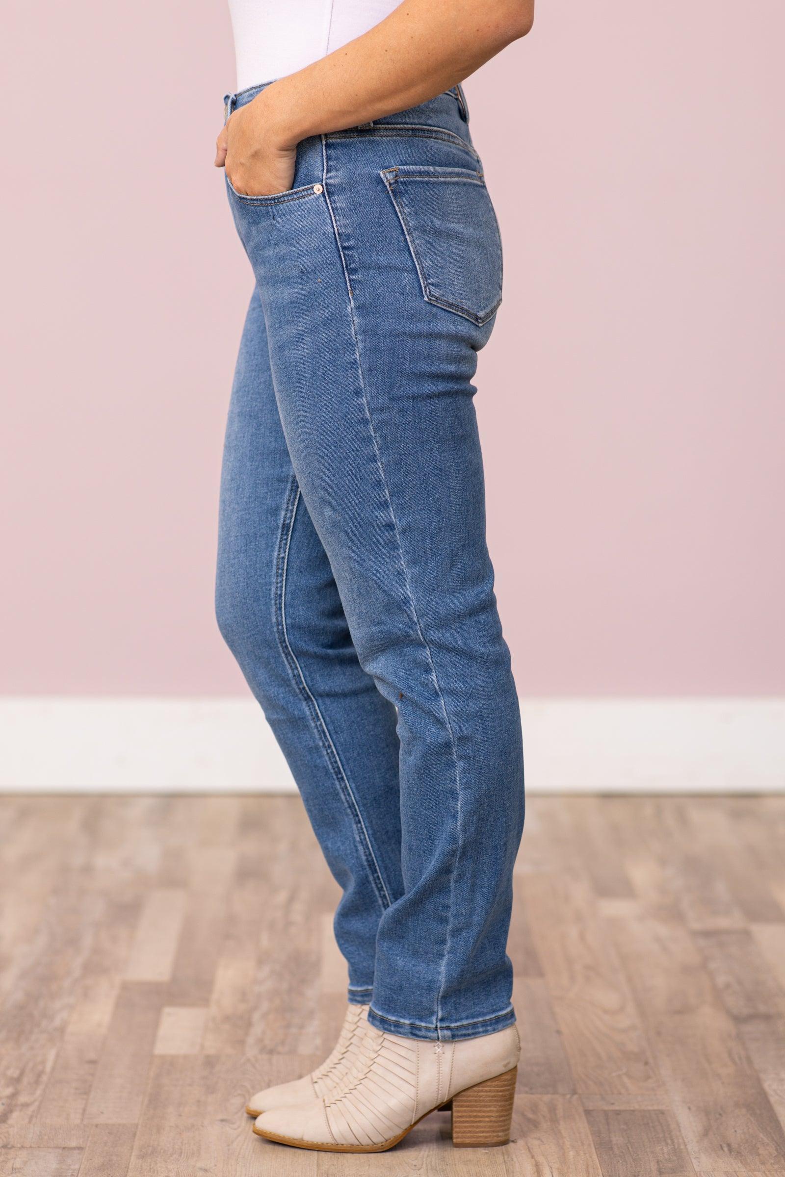 KanCan High Rise Slim Straight Jeans Product Image