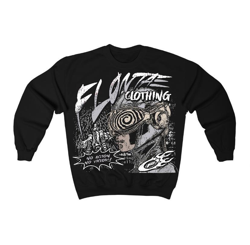 Reverse Metallic 5s Flontae Sweatshirt Justify Graphic Product Image