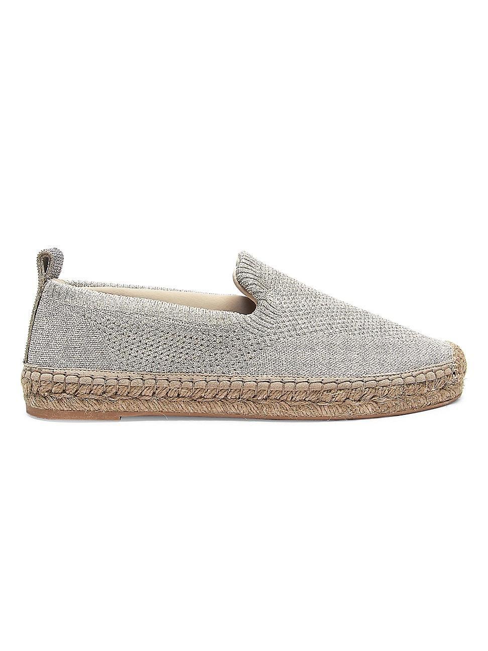 Womens Metallic Viscose Espadrilles Product Image