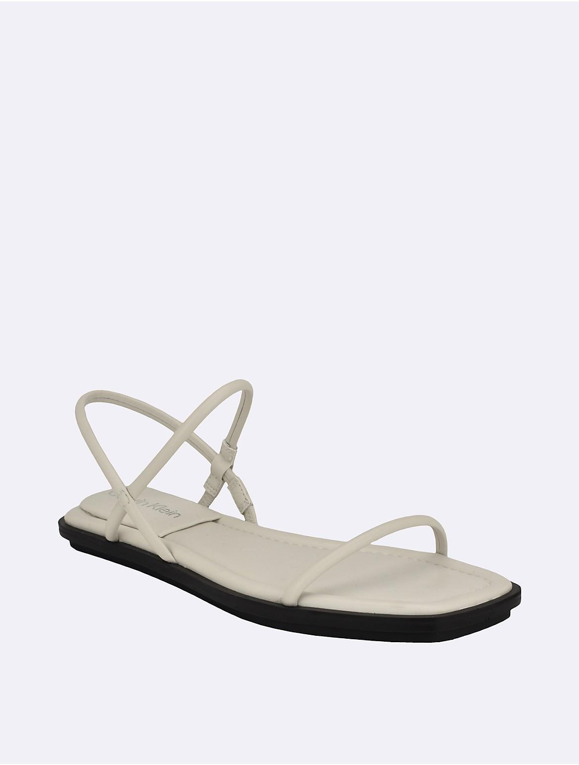 Calvin Klein Womens Womens Prue Sandal - Black - 6 Product Image