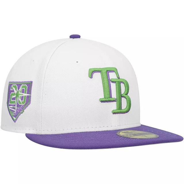 Mens New Era Tampa Bay Rays Side Patch 59FIFTY Fitted Hat Product Image