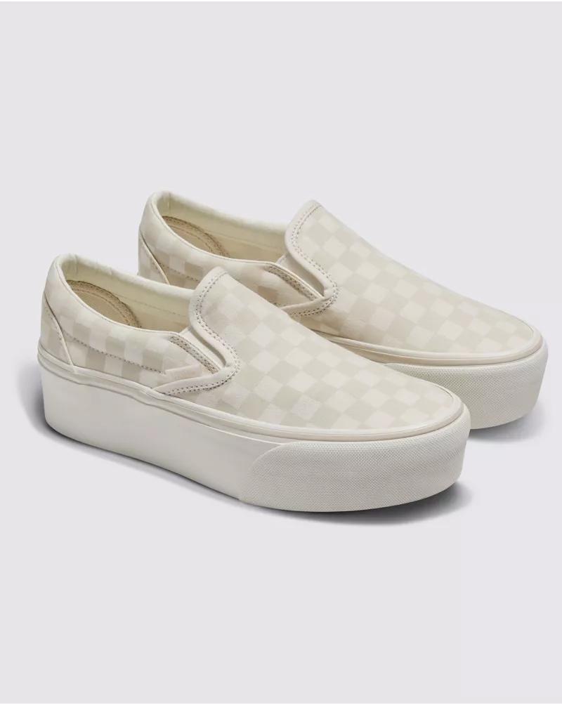 Classic Slip-On Checkerboard Stackform Shoe Product Image