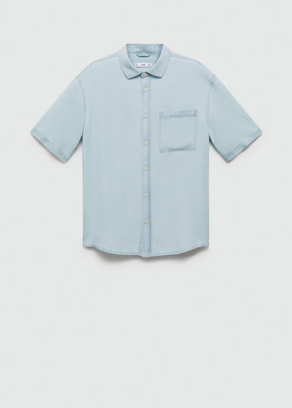 Mango Mens Regular-Fit Shirt Product Image