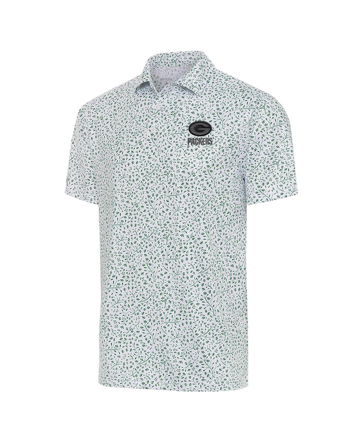 Mens Antigua /Green Green Bay Packers Motion Polo Product Image