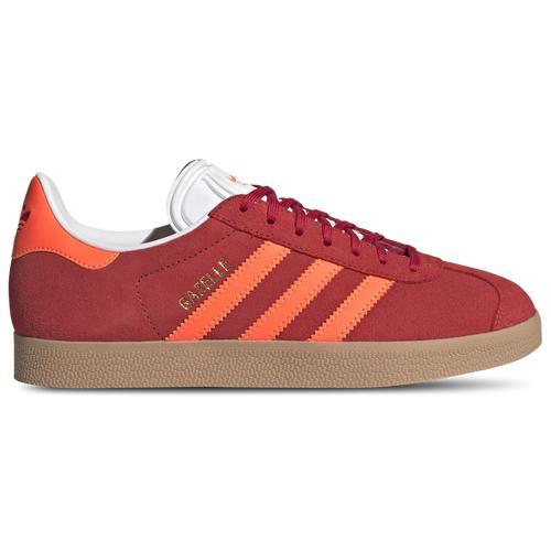 Womens adidas Gazelle Athletic Shoe Solar Orange / Off White Product Image