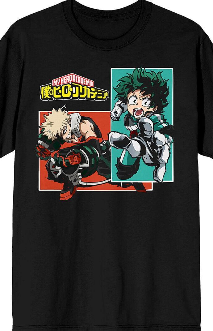 Men's Deku & Bakugo My Hero Academia Anime T-Shirt Product Image