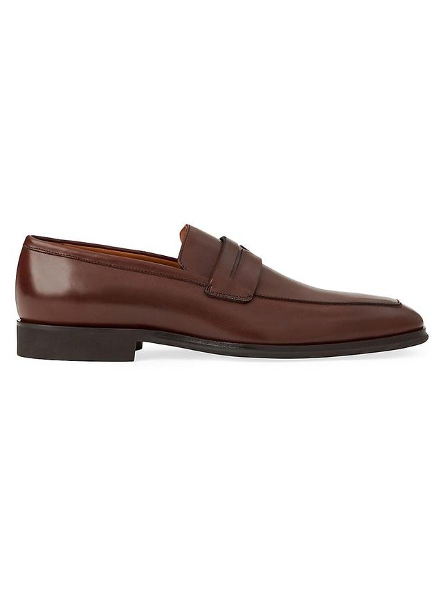 Mens Raging Leather Penny Loafers Product Image