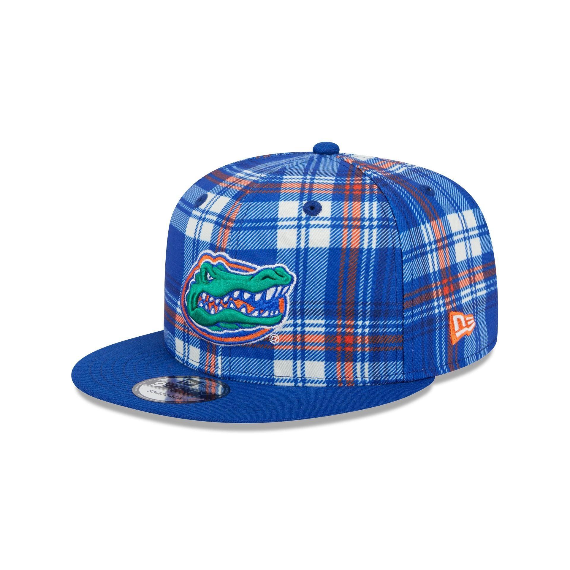 Florida Gators Plaid 9FIFTY Snapback Hat Male Product Image