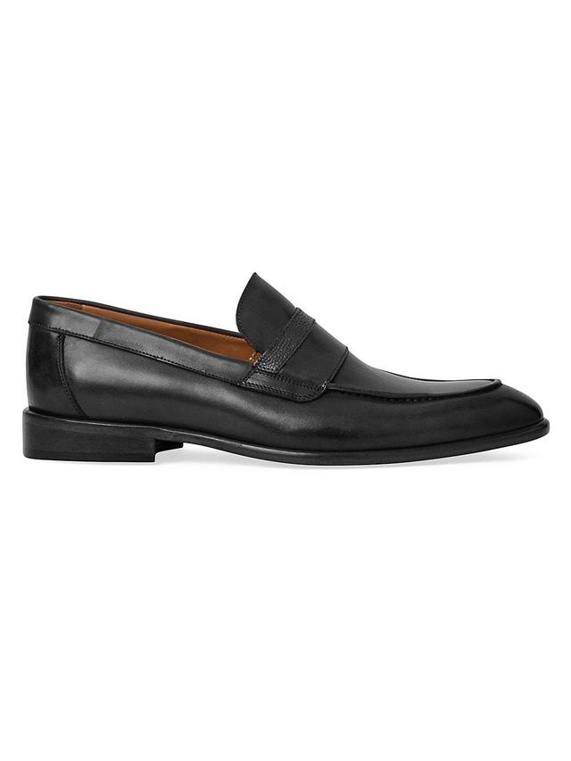 Mens Silvestro Leather Loafers Product Image
