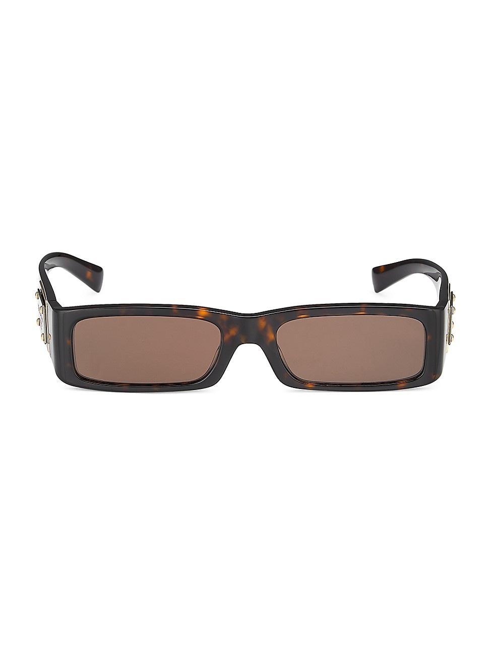 Mens 55MM Rectangular Sunglasses Product Image