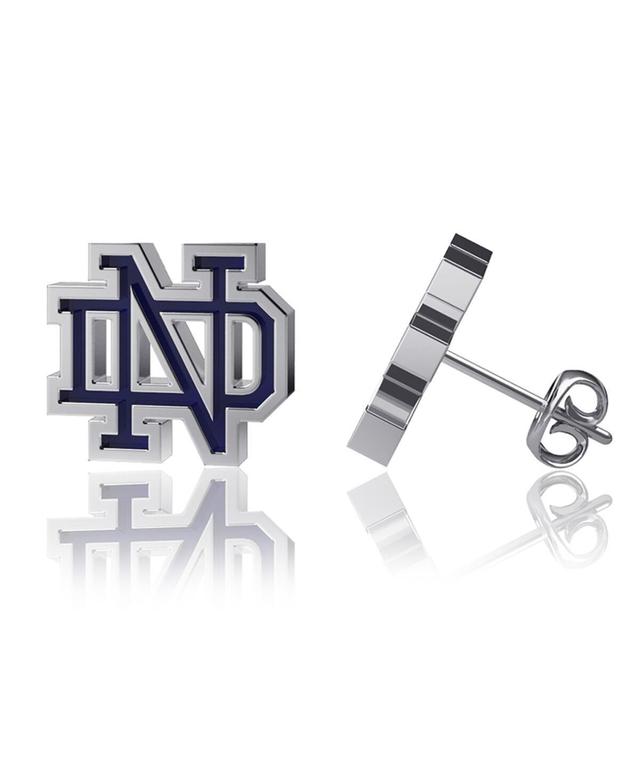 Womens Dayna Designs Notre Dame Fighting Irish Enamel Post Earrings Product Image