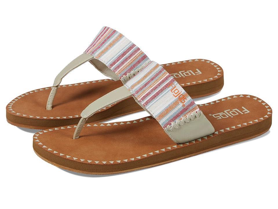 Flojos Grace Serape (Ivory /Tan) Women's Sandals Product Image