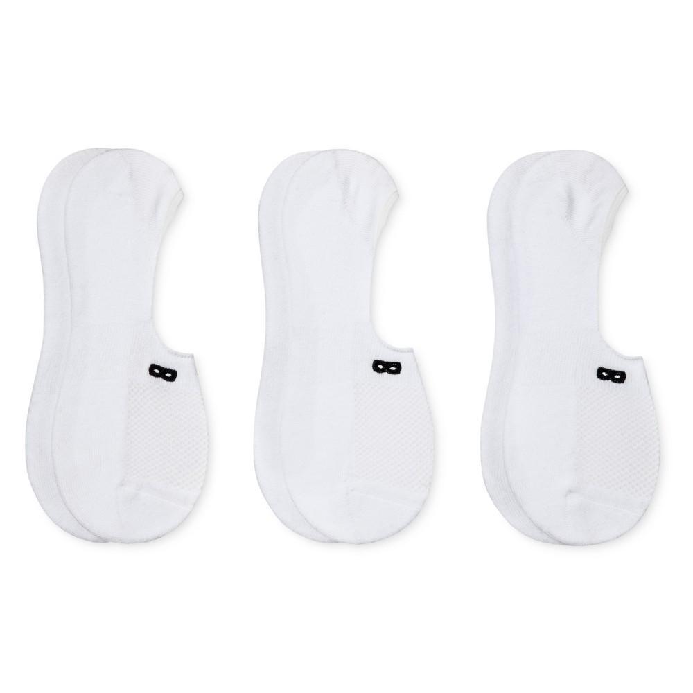 Pair of Thieves Mens Liner Socks 3pk - White 8-12 Product Image