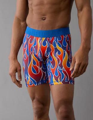 AEO Men's Flames 6" Temp Tech Cooling Mesh Boxer Brief Product Image