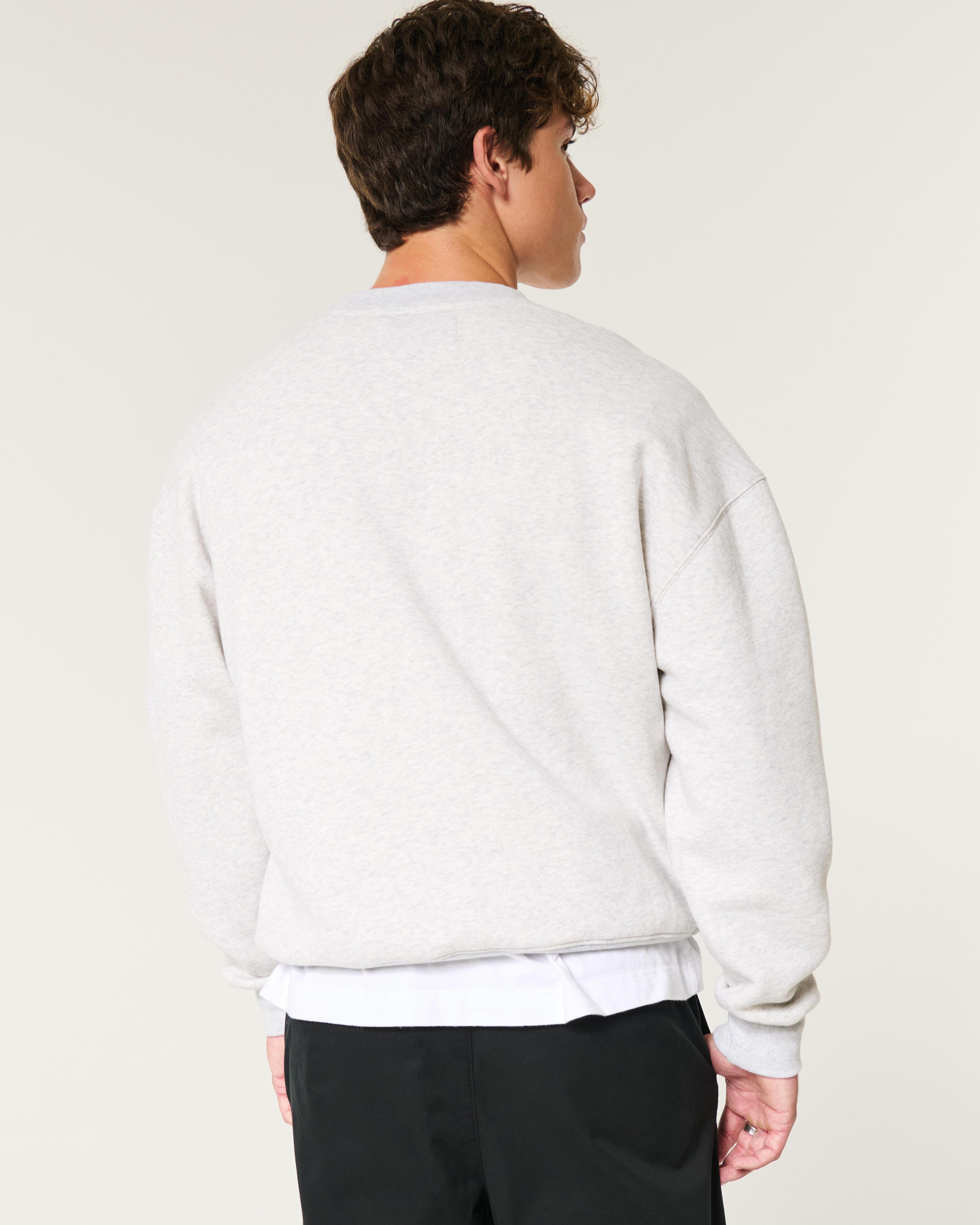 Boxy Washed Crew Sweatshirt Product Image