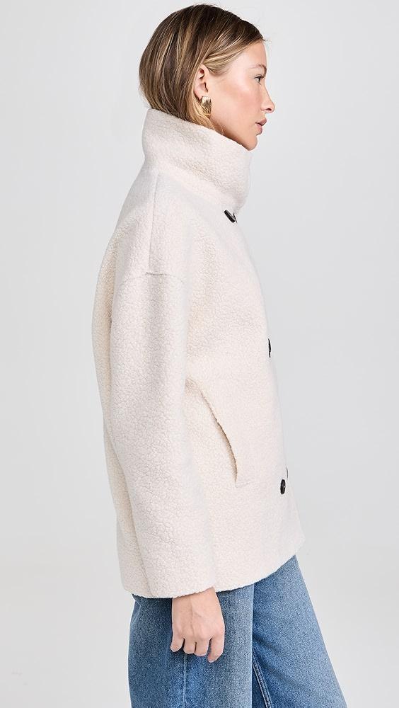 Harris Wharf London Cropped Funnel Jacket | Shopbop Product Image